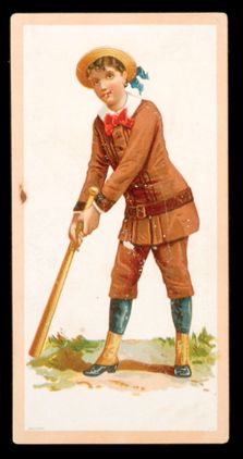 1880-1910 Trade Card Vertical Brownie
